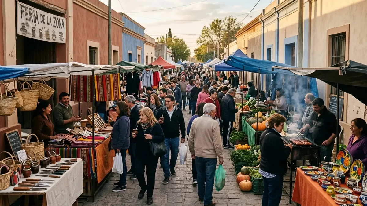 Comercios y ferias de la zona