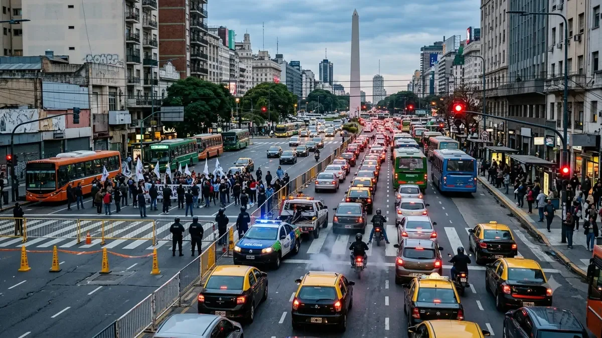 Cómo moverse y cortes de tránsito